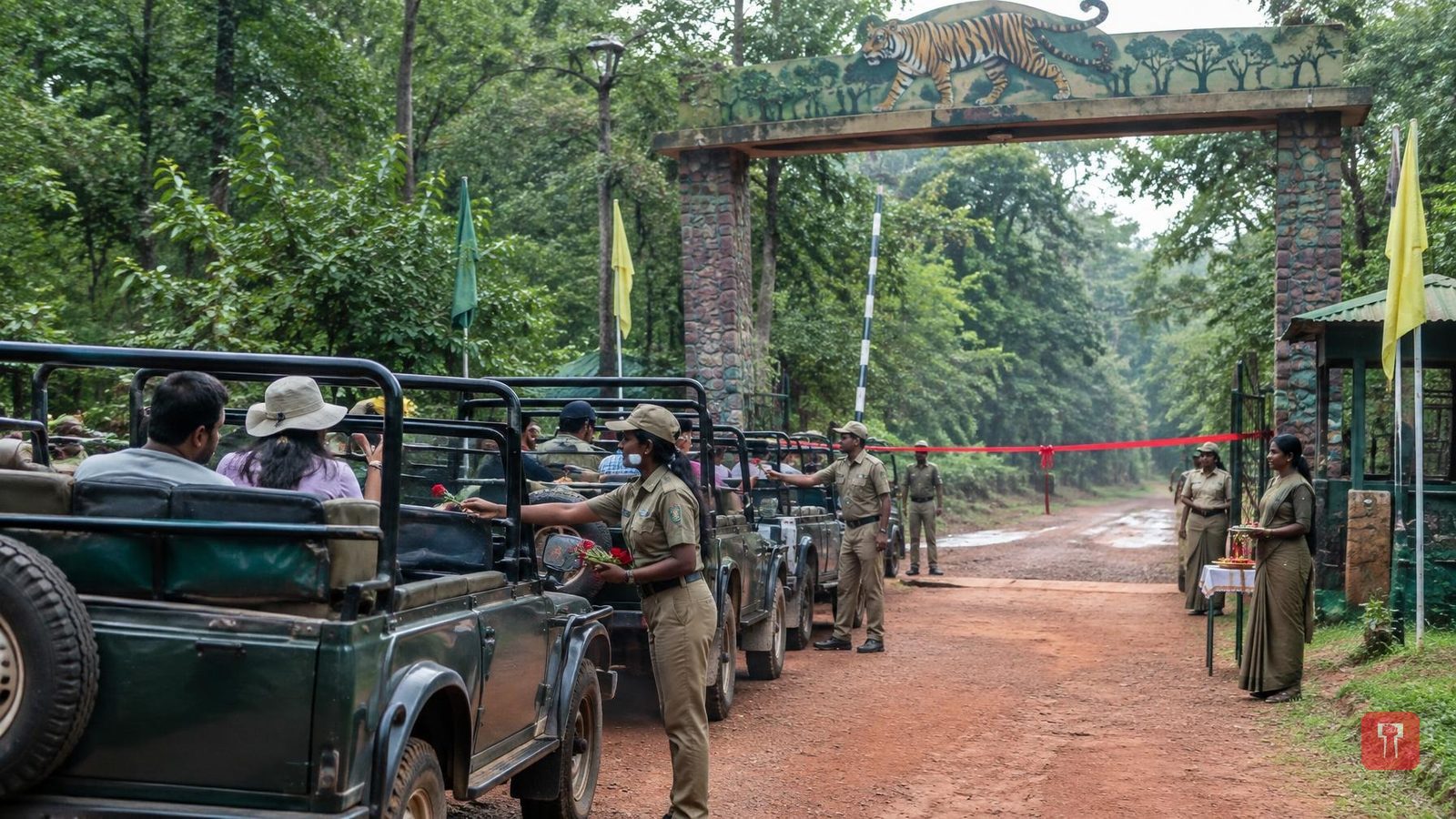 Tadoba safari season opens, 'Collarwali' tigress sighted on first morning