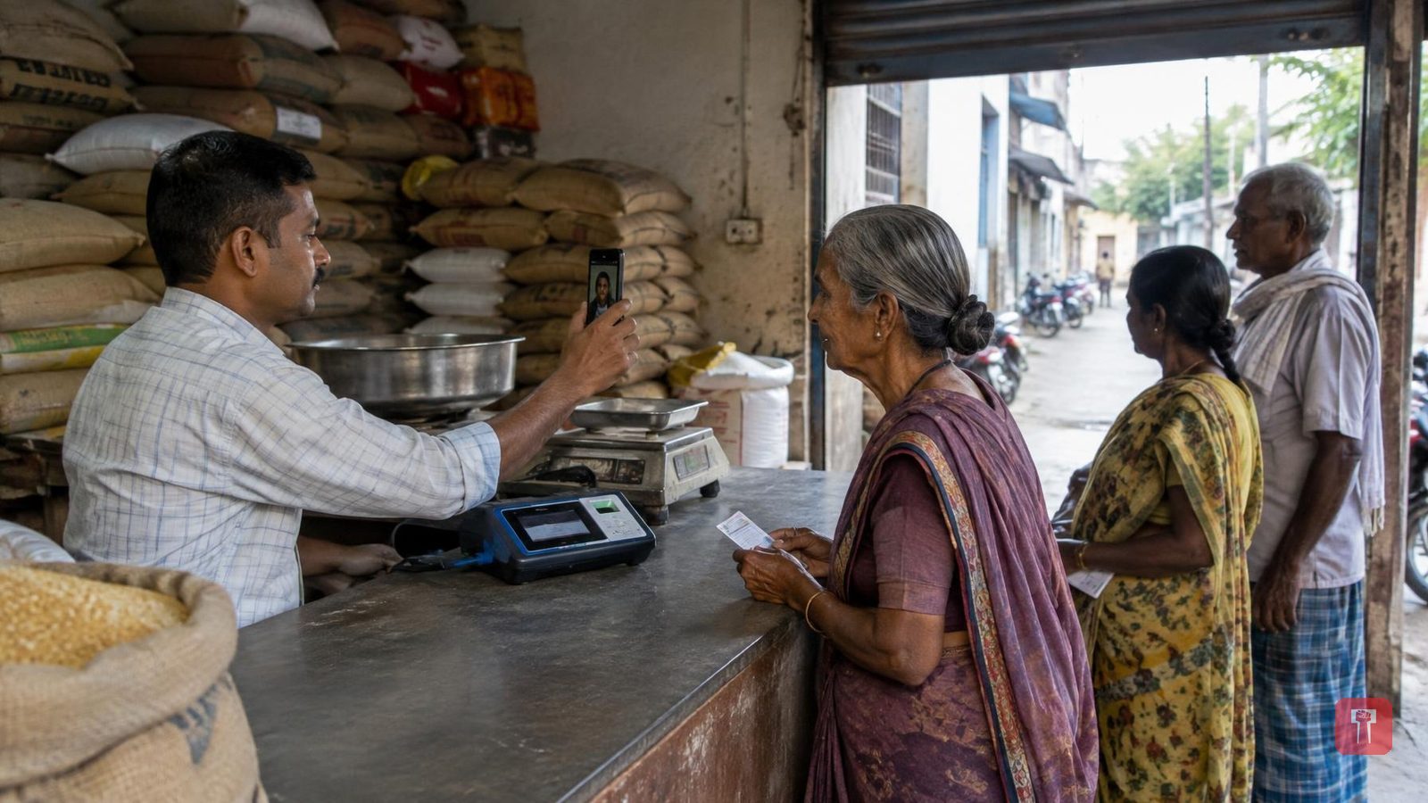 आधारच्या पाच नव्या सुविधा: ठसे जुळले नाहीत तरी चेहरा दाखवून रेशन मिळणार