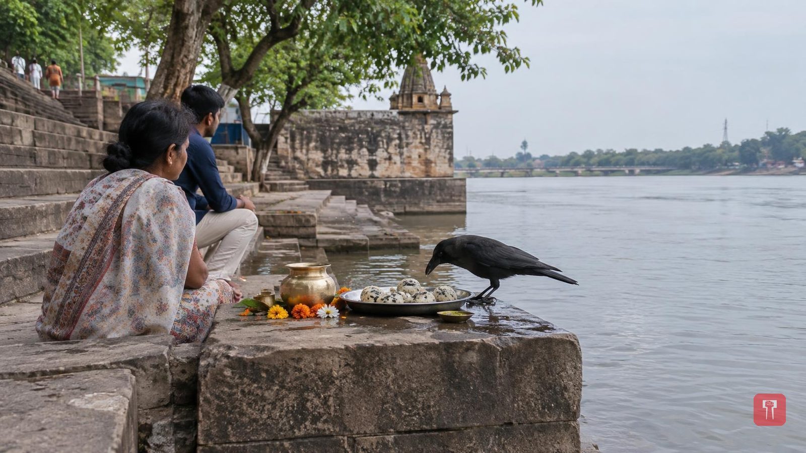 Why the crow is the bird that touches the shraddha pind, and what if it does not come