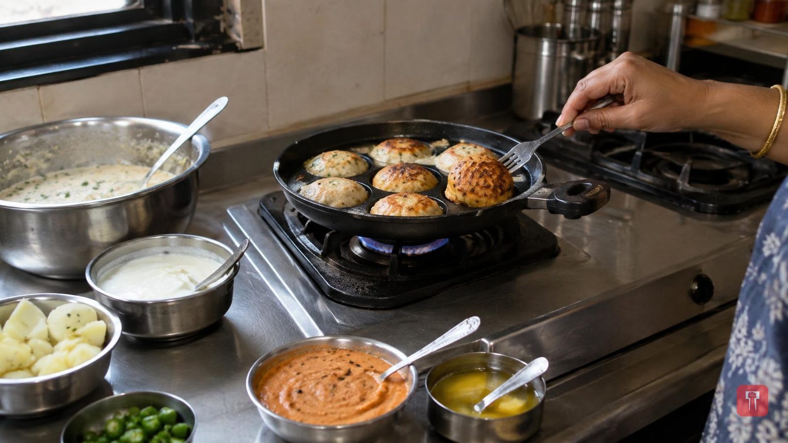 Navratri fasting recipe: crisp varai and sabudana appe that are quick and filling