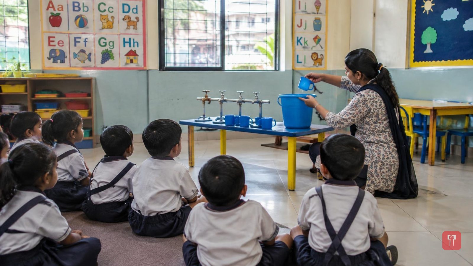 नागपुरातील चिमुकल्यांना पाणी बचतीचे धडे, OCW आणि लिटिल मिलेनियमचा उपक्रम