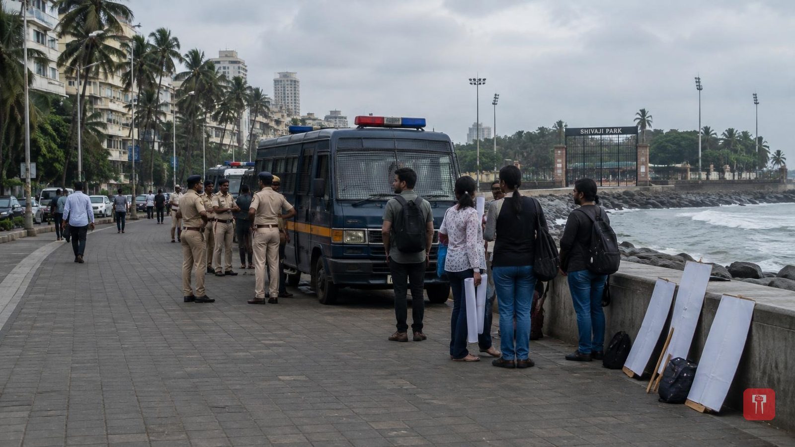 Police take CJP founder Abhijeet Dipke to station "for tea" ahead of Mumbai protest, video goes viral