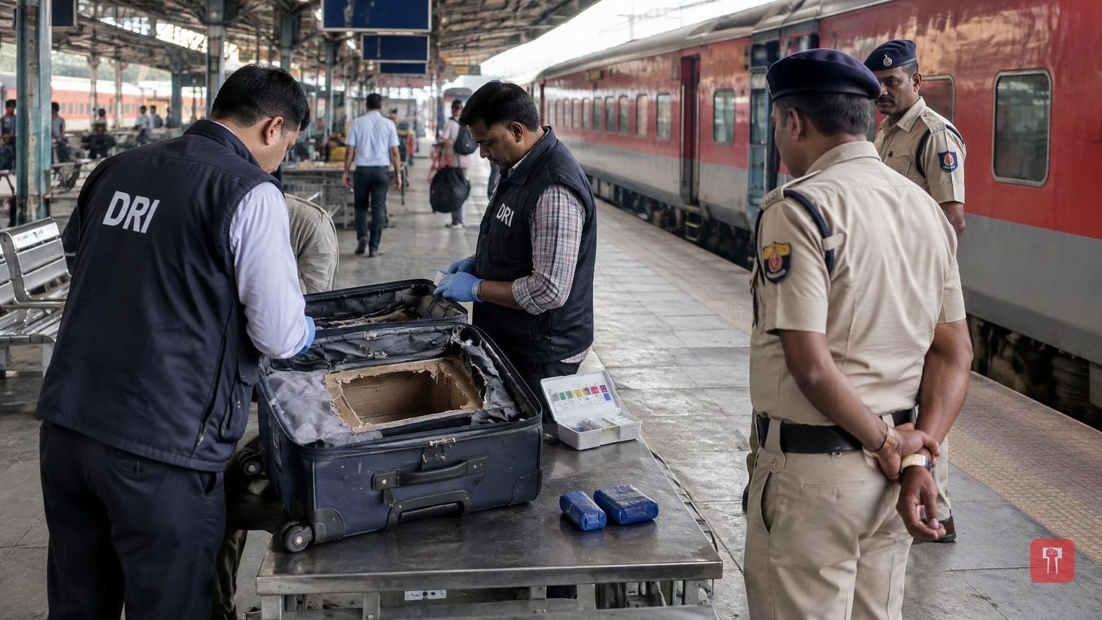 DRI seizes leopard skin in Gondia and Rs 1.05 crore of amphetamine at Nagpur in three days