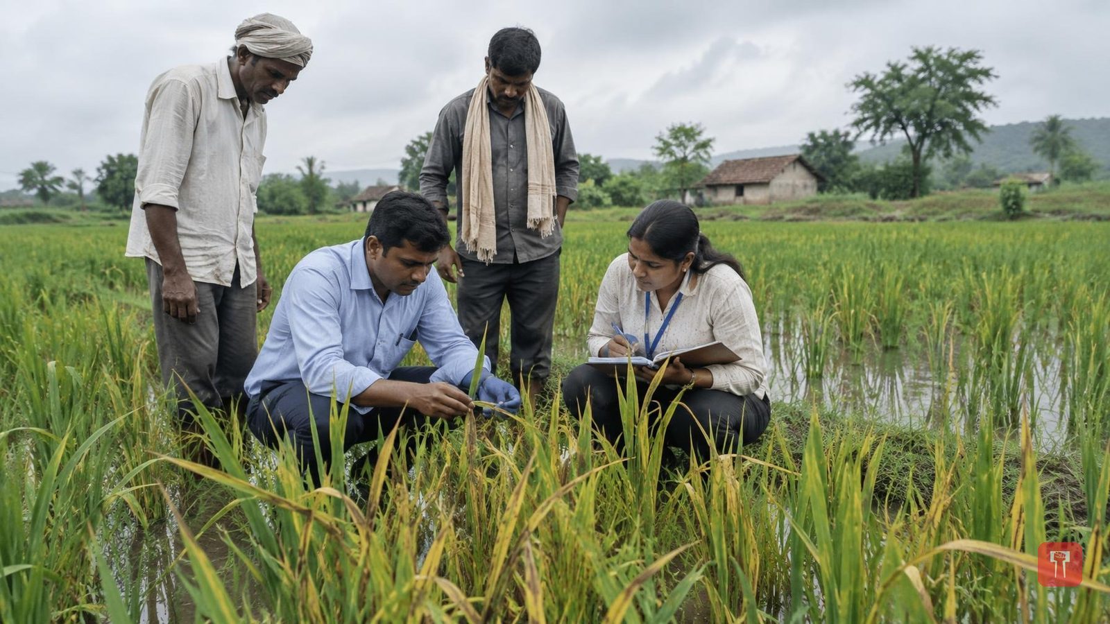 Mungantiwar seeks CM's help as stem borer and blight hit Chandrapur paddy; Fadnavis orders action