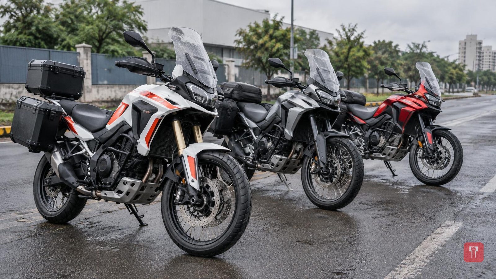 Royal Enfield Himalayan 750 spotted in three colours with almost no camouflage
