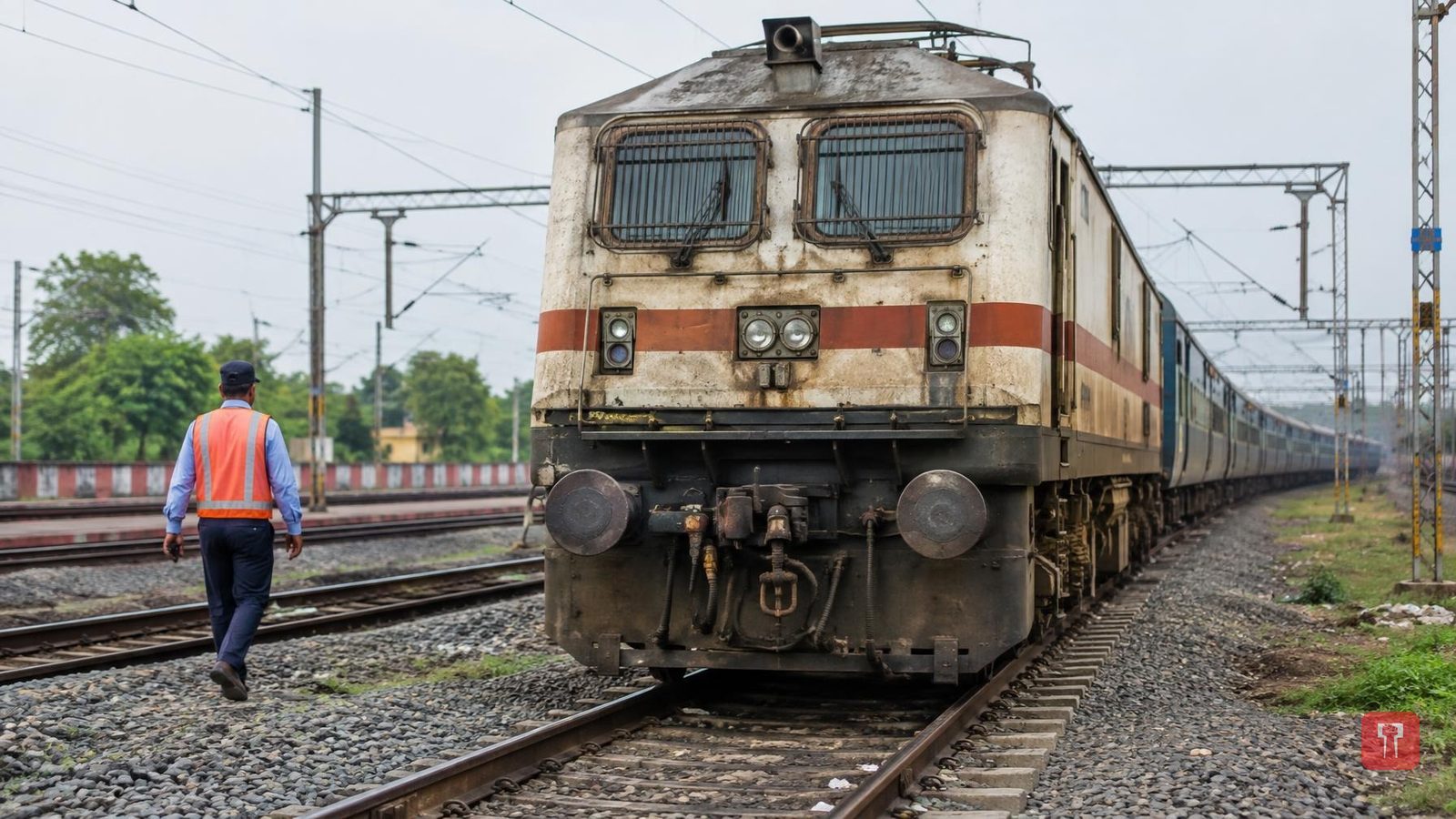 Video of woman dancing on track with saree tied to train engine draws outrage online