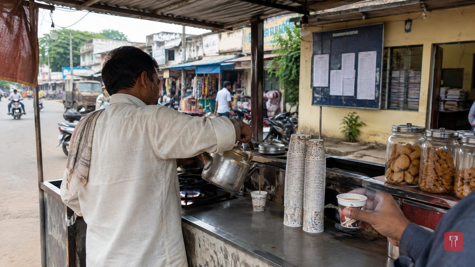Plastic-coated cups still used at Ghatanji tea stalls despite ban, citizens question civic body checks