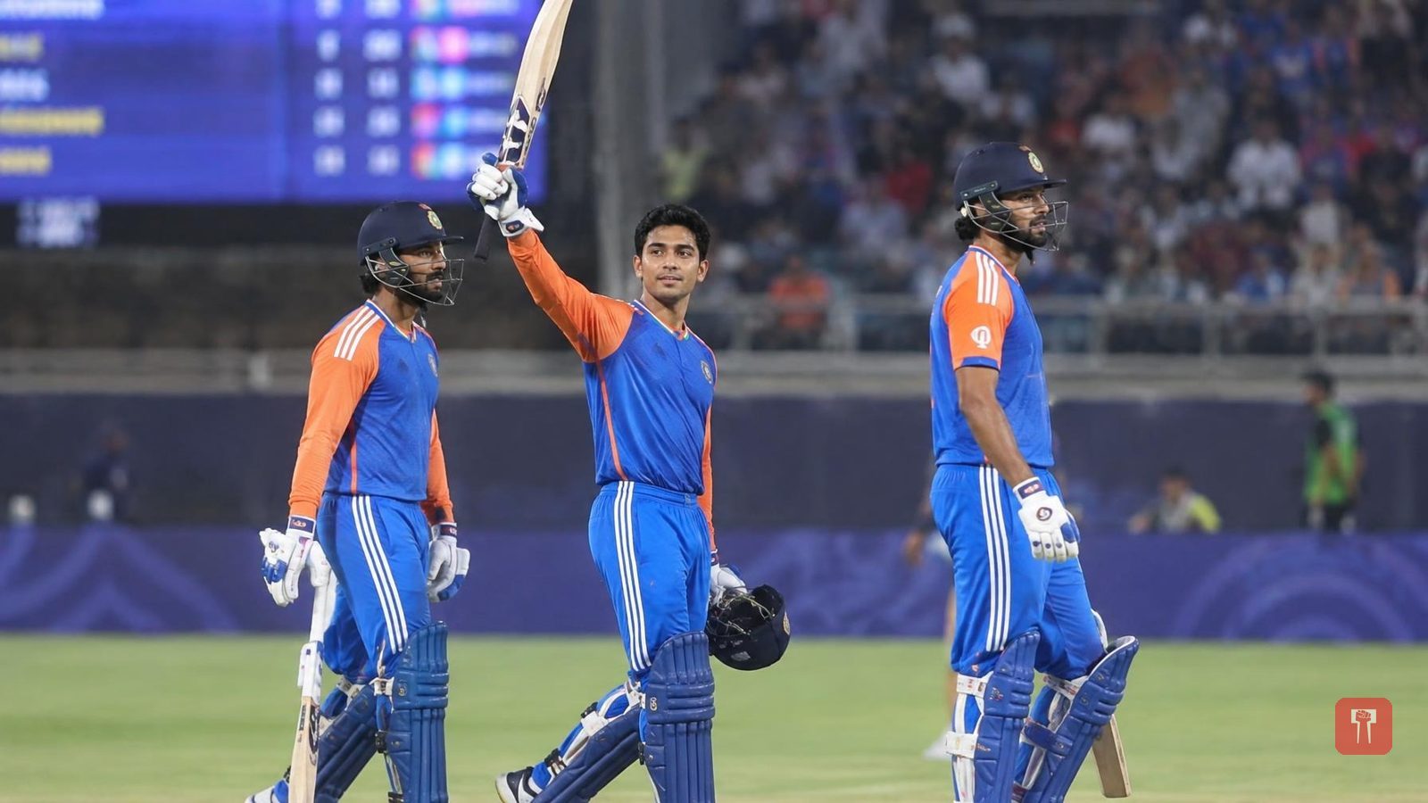 Asian Games final: India set Pakistan 212 to win gold as Abhishek, Tilak and Dube shine