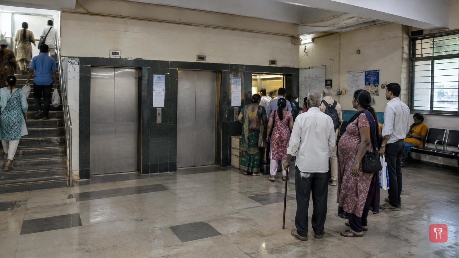 Three of four lifts at Bhayandar's Pandit Bhimsen Joshi Hospital out of order for over a month