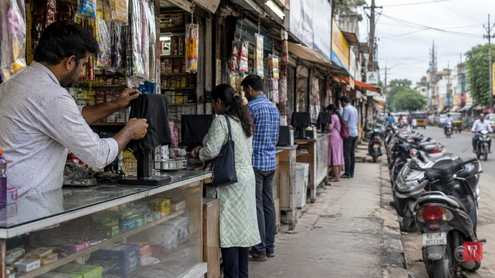 यूपीआयवरील एमडीआरला विरोध, नागपूरच्या व्यापाऱ्यांनी स्कॅनरवर झाकले काळे कापड