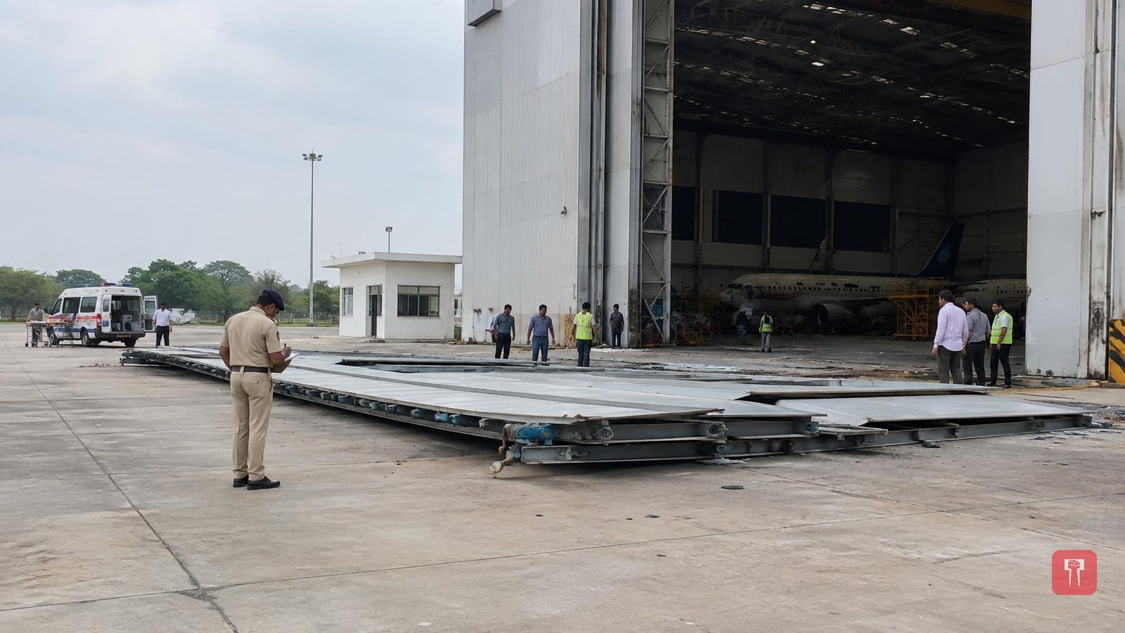 Security guard killed, another worker hurt as hangar gate collapses at Nagpur's MIHAN MRO facility