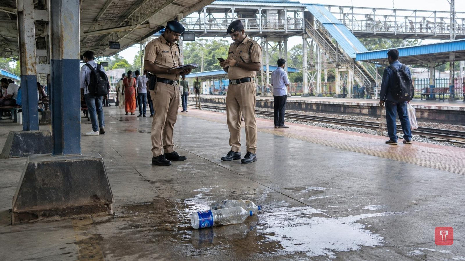 Woman arrested after pouring cold drink over herself for reel at Bakhtiyarpur station