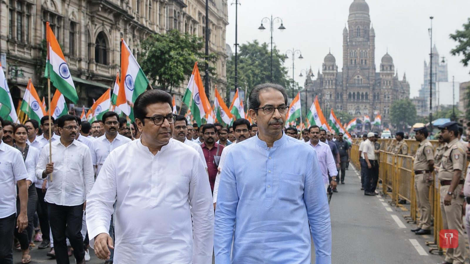राज आणि उद्धव ठाकरे आज मुंबईत एकत्र रस्त्यावर, निवडणूक आयोगाच्या कारभाराविरोधात मोर्चा