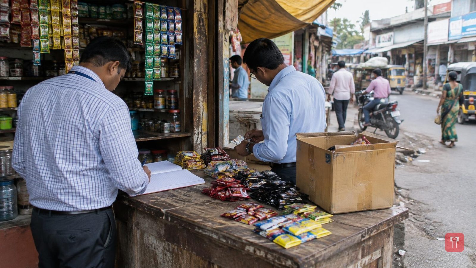 Beed FDA seizes gutkha at two spots, suspends licence of tea and snack centre over hygiene lapses