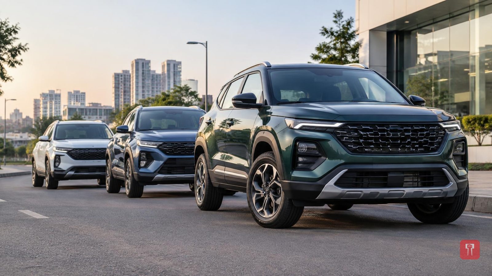 Three turbo petrol compact SUVs for buyers on a budget: XUV 3XO, Venue and Nexon