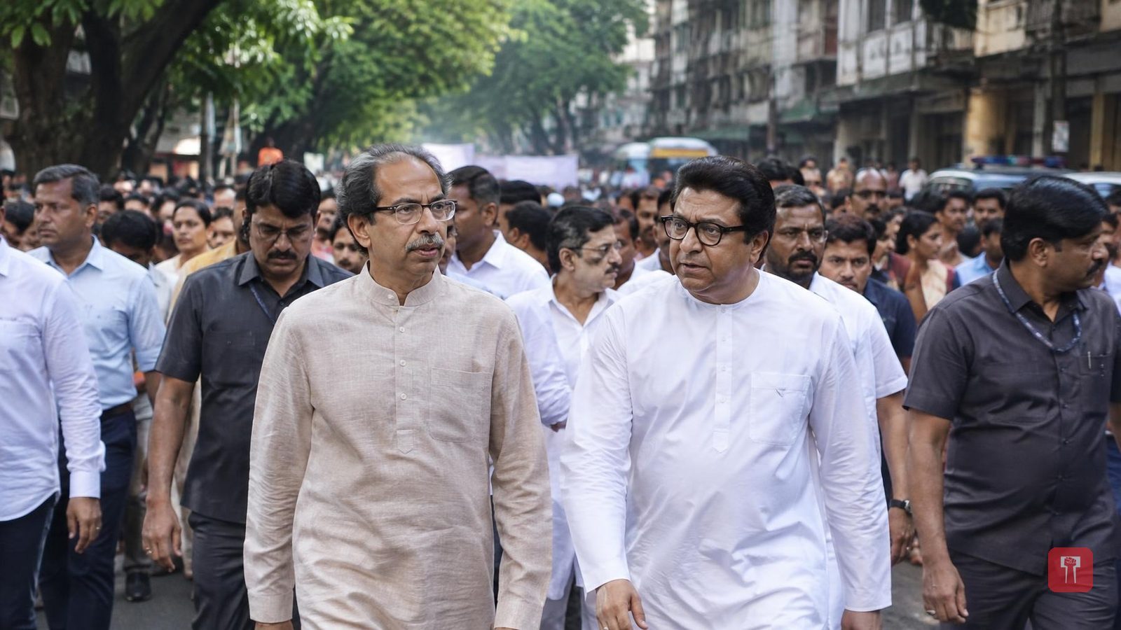 Raj Thackeray at Mumbai march: Government wants to hand everything to one industrialist