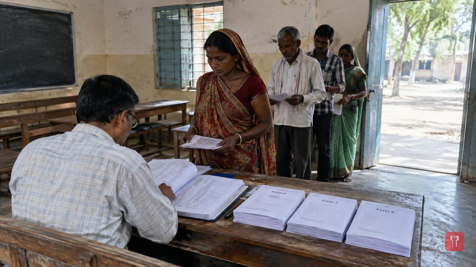 Special voter service drive begins in Manora taluka, Washim, to check and correct electoral rolls