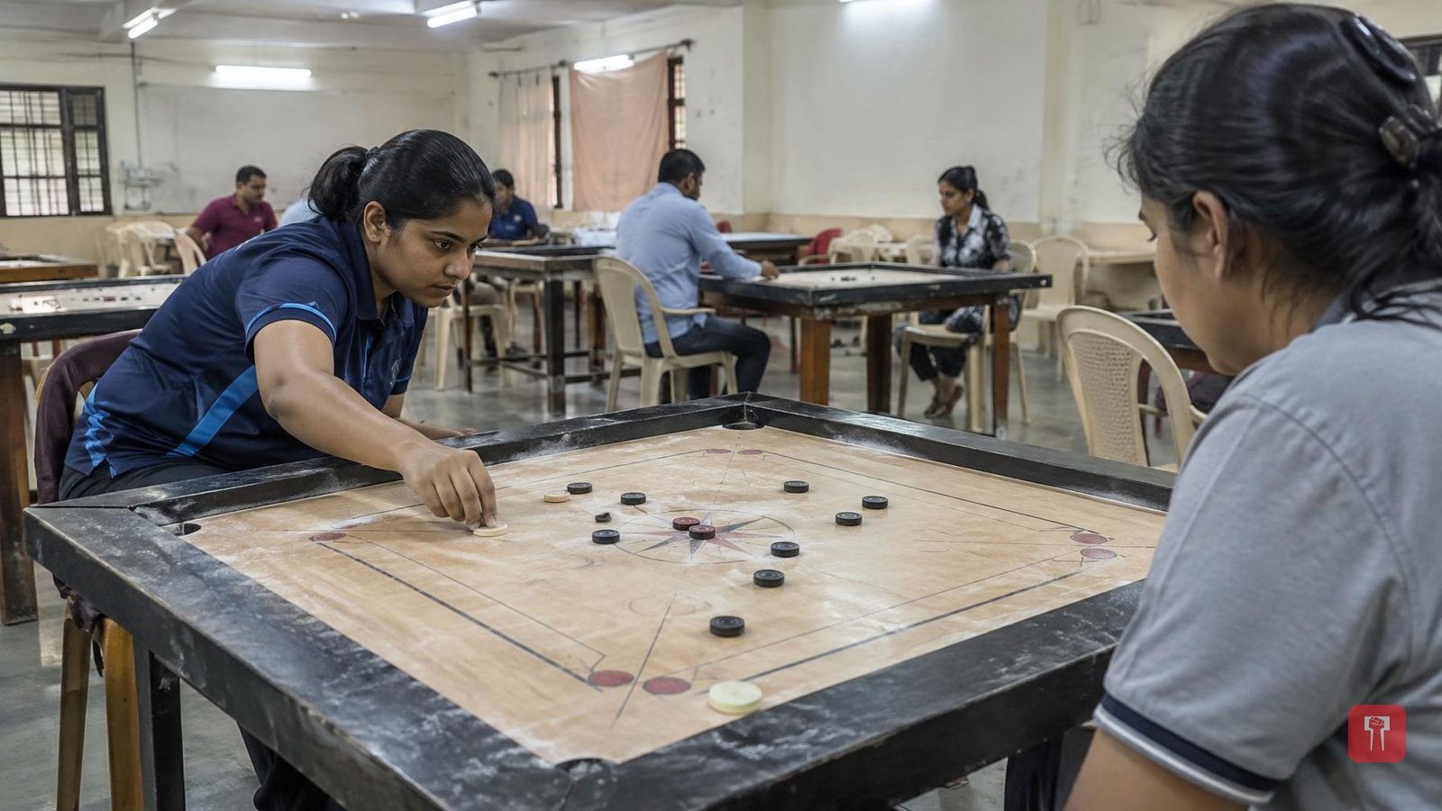 Sonali Kumari beats Ambika Harith again to reach carrom semi-finals in Mumbai