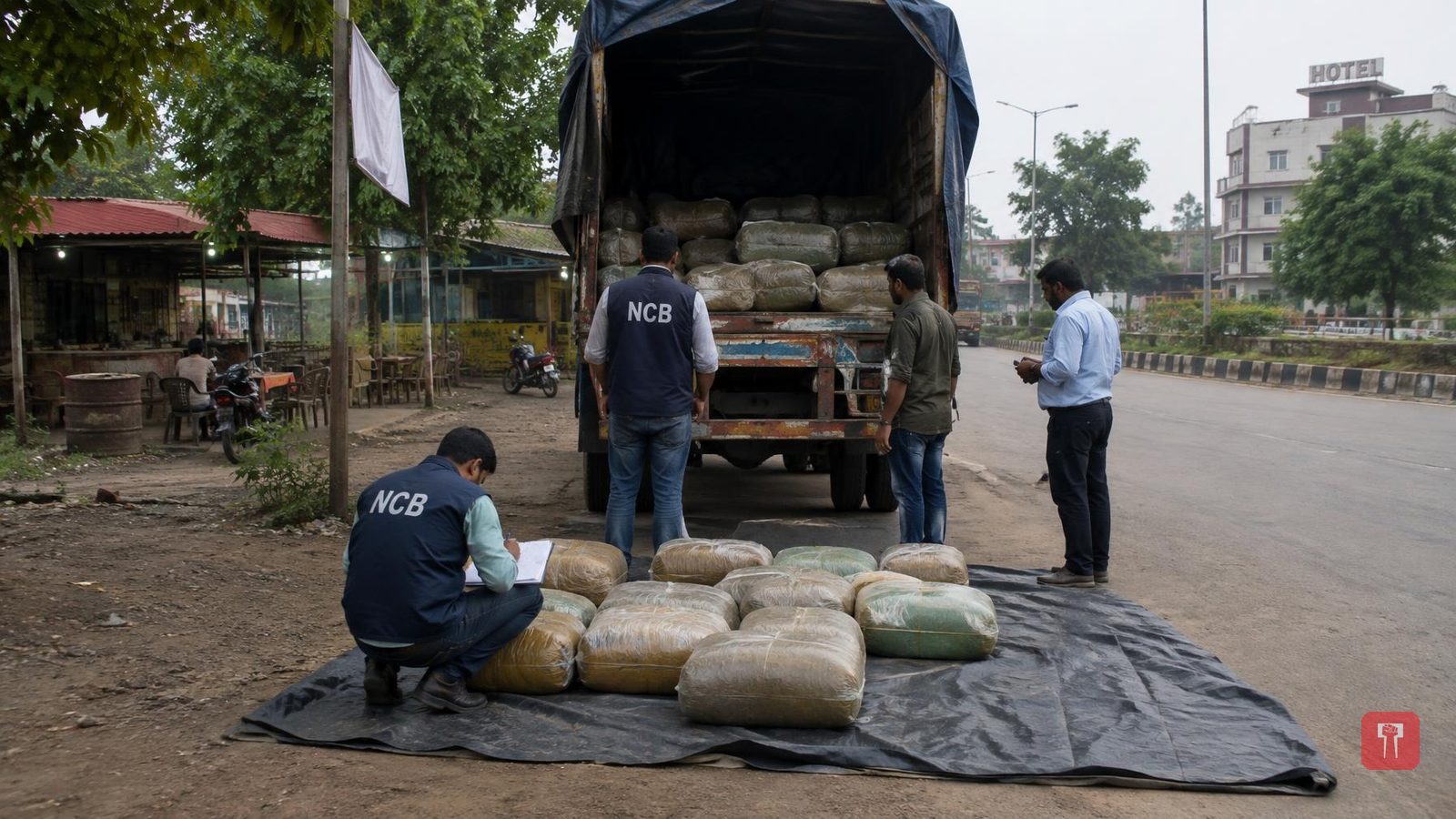 NCB seizes 500 kg of ganja from truck in Nagpur's Hudkeshwar, three arrested