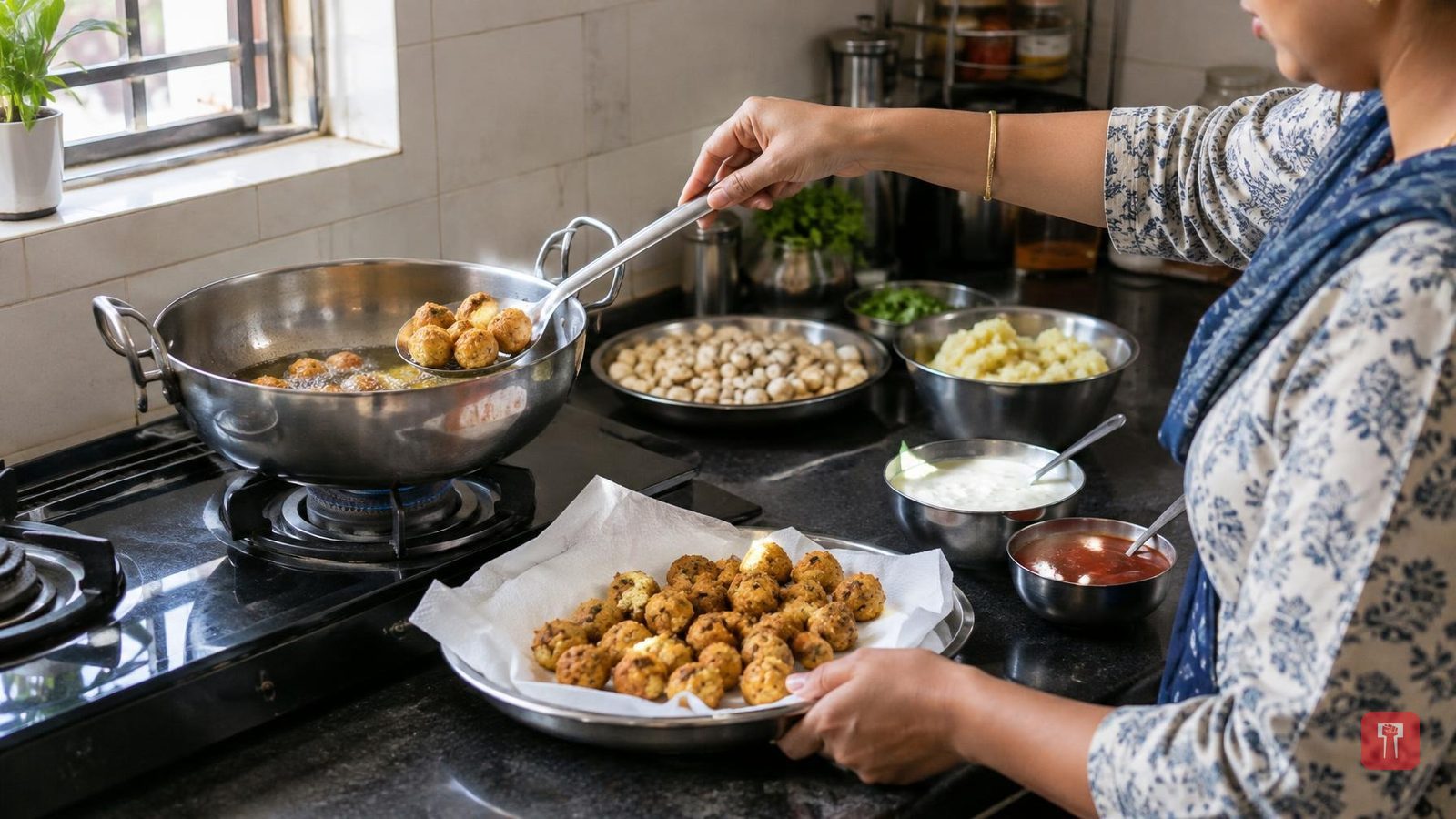 Crispy makhana bites: a quick snack to serve guests