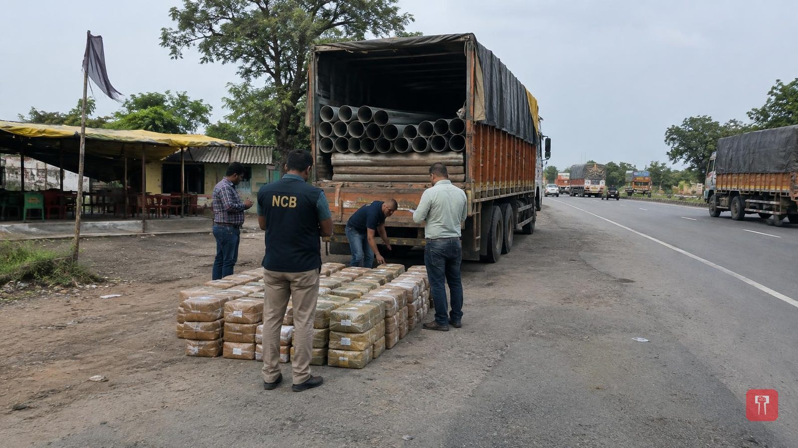 NCB seizes about 500 kg ganja hidden in steel pipes in Nagpur, three arrested