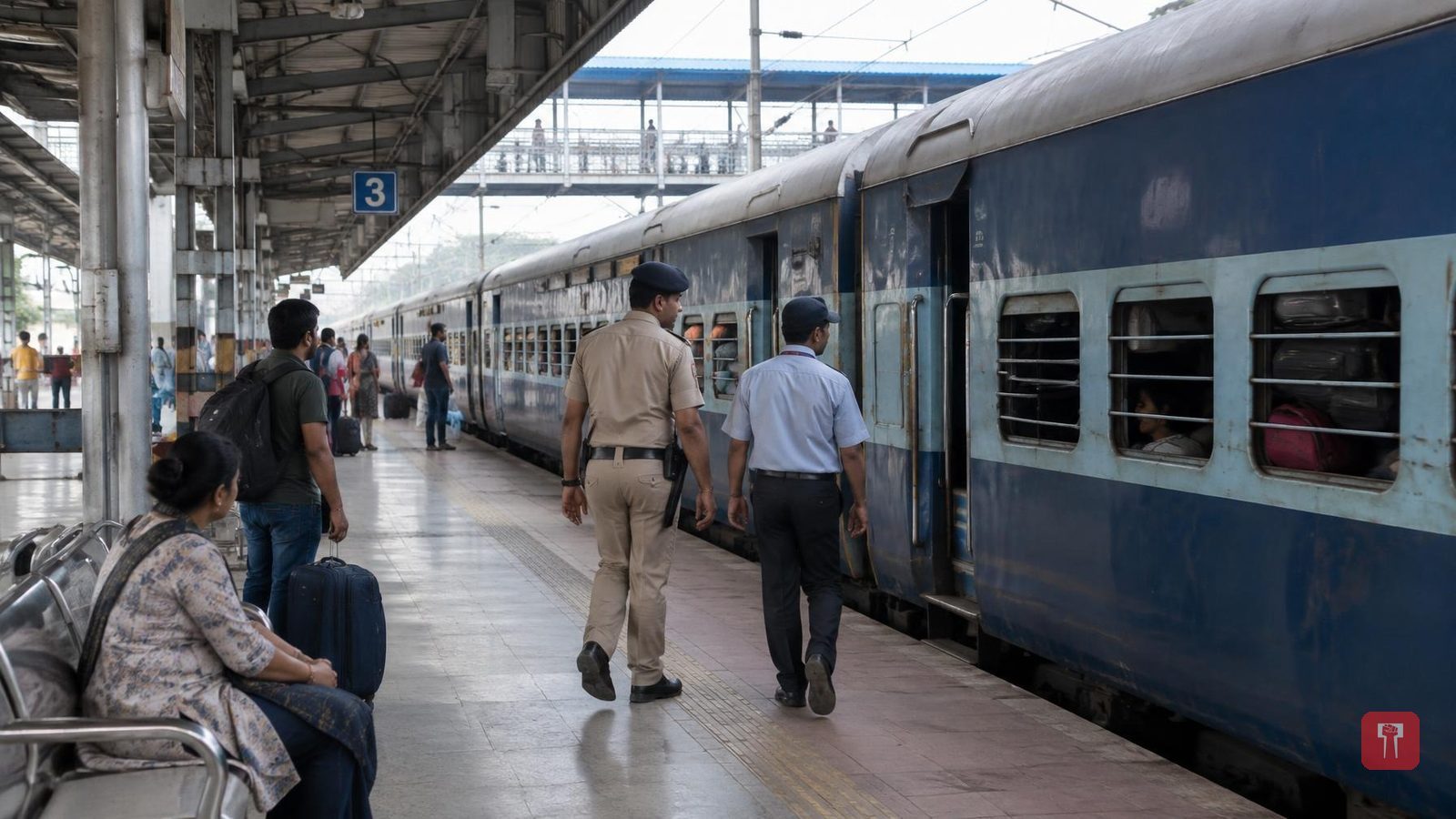 Kavach makes trains safer, but passengers' belongings are not; RPF has just one IPS officer