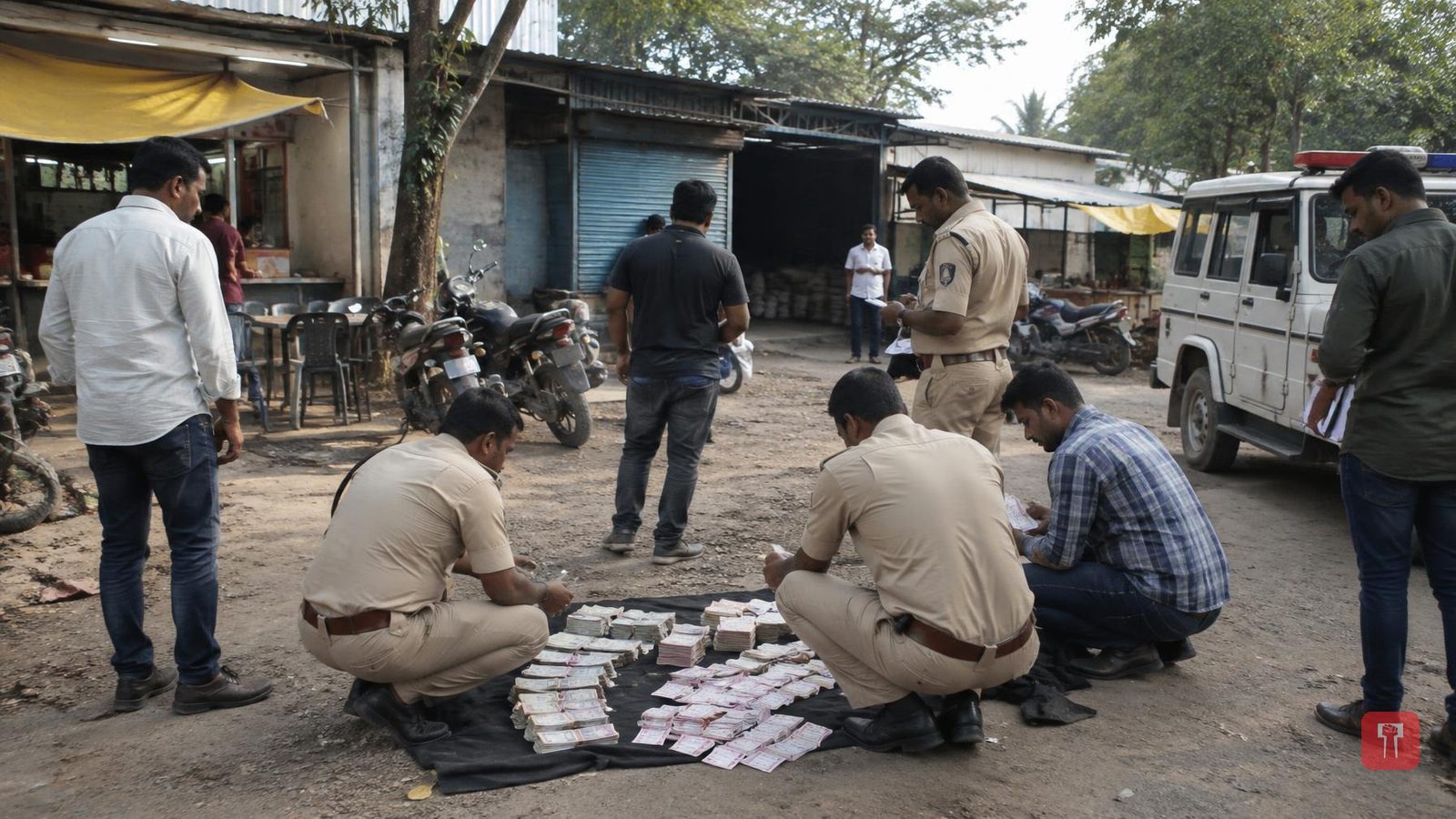 Nagpur police raid matka gambling den in Wadi, arrest 19 including bookie