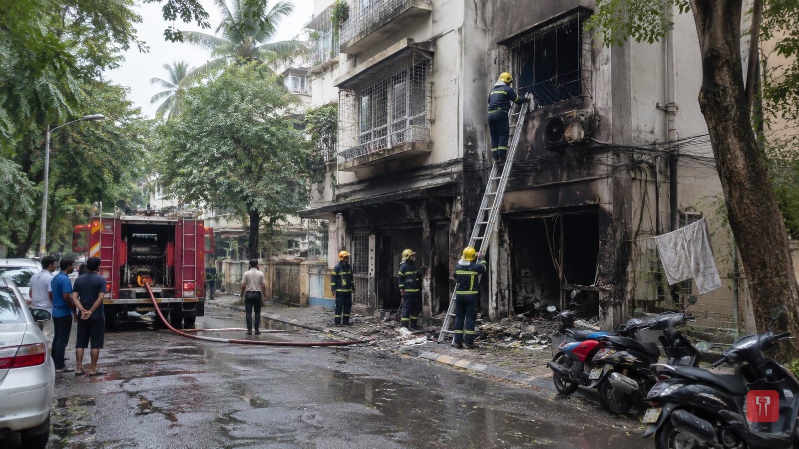 Fire at singer Talat Aziz's Juhu home; wife Bina rescued through bathroom window