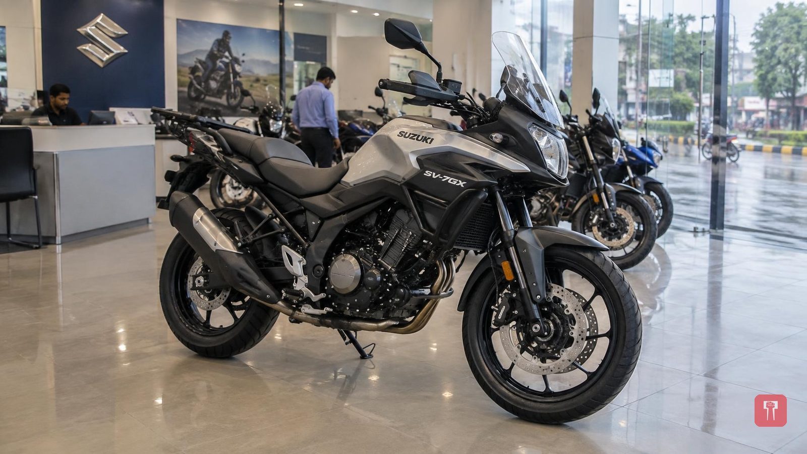 Suzuki launches 2027 SV-7GX, a no-frills crossover bike aimed at everyday riding