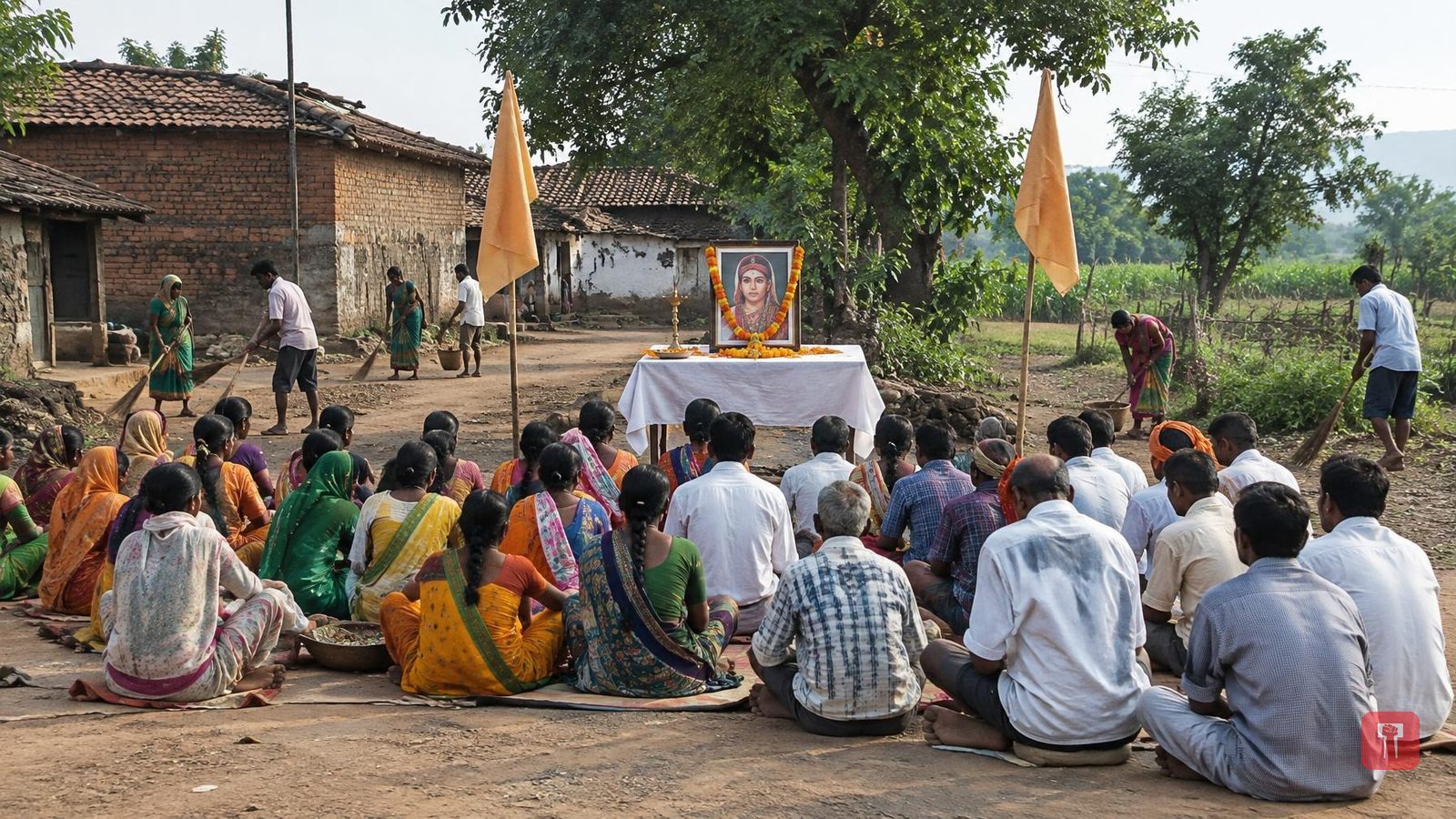 Around 15 villages gather at Kodepur for indigenous gram sabha and Maharani Durgavati Jayanti