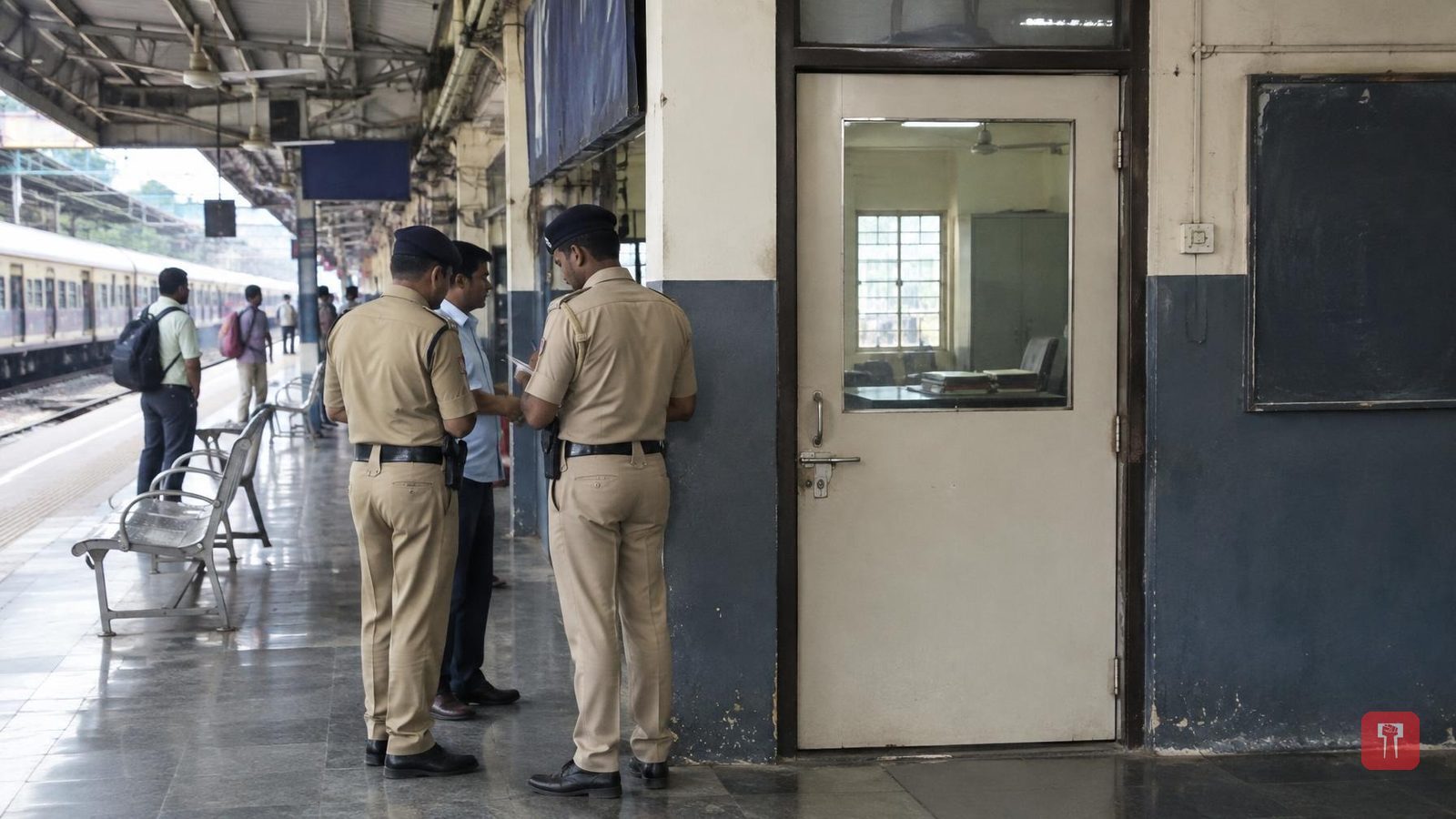 कल्याण रेल्वे स्टेशनवर महिला कर्मचाऱ्याच्या तक्रारीनंतर मनसे कार्यकर्त्यांकडून स्टेशन मास्तरला चोप