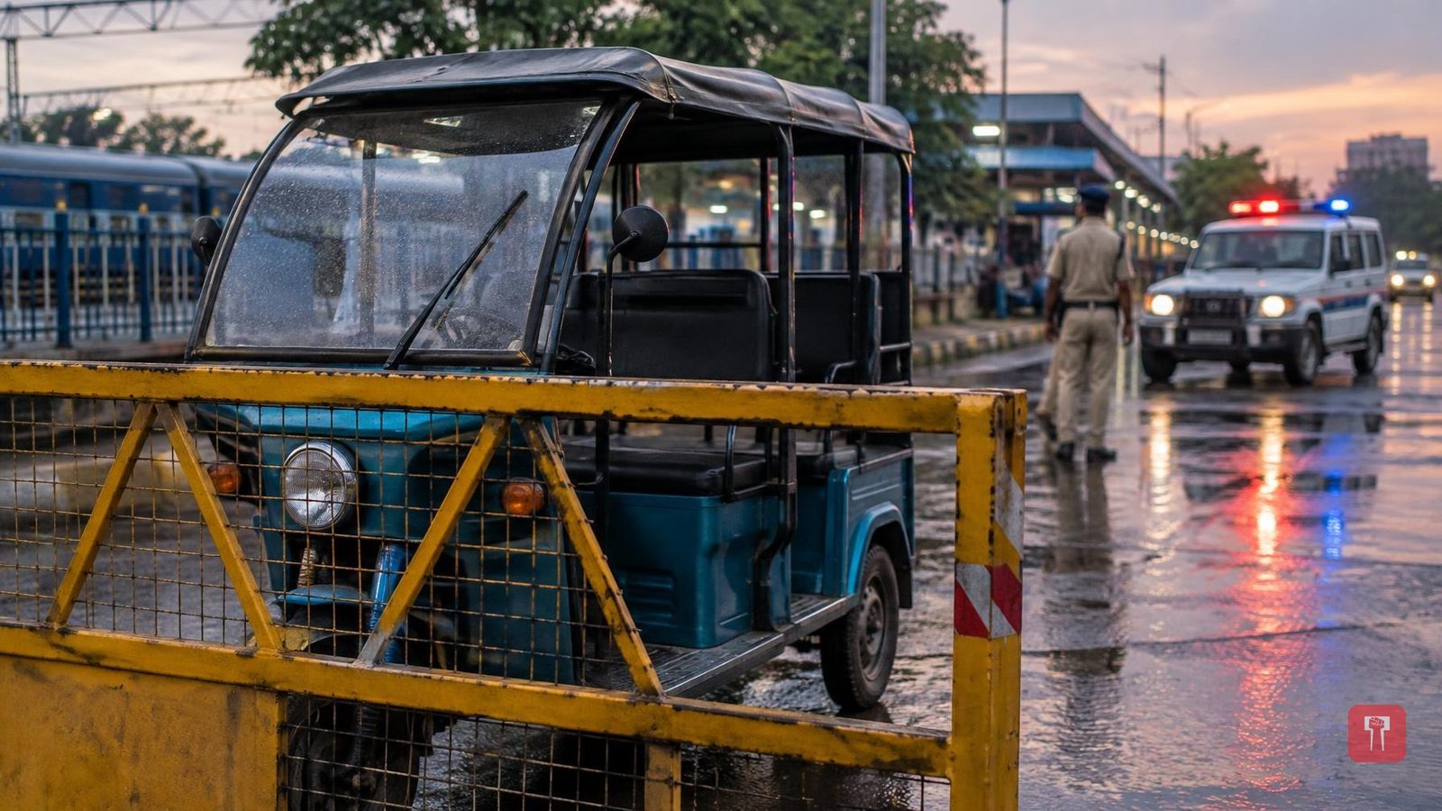 Nagpur police arrest habitual offender with knife at Kalmana, solve e-rickshaw theft