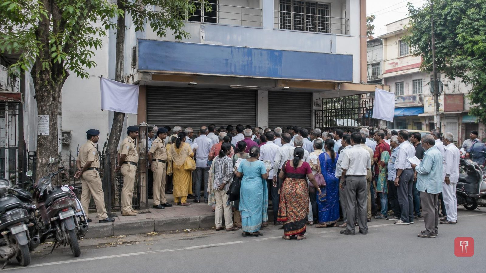 निर्मल उज्ज्वल पत संस्था के नागपुर दफ्तर पर जमाकर्ताओं का हंगामा, पैसे नहीं मिले