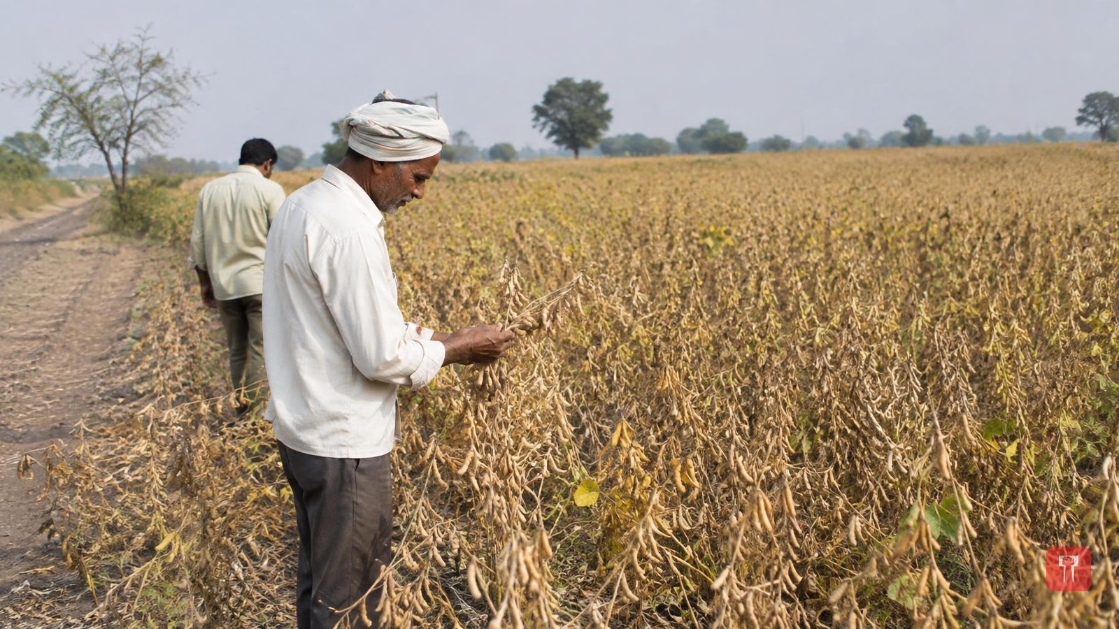 Labour shortage threatens soybean harvest in Amravati as farmers fear losses from delay