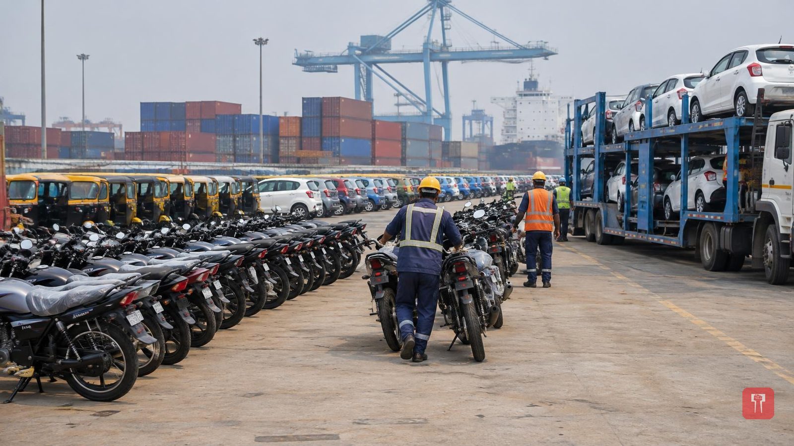 India sells over 20 lakh vehicles abroad in April-July as exports gather pace