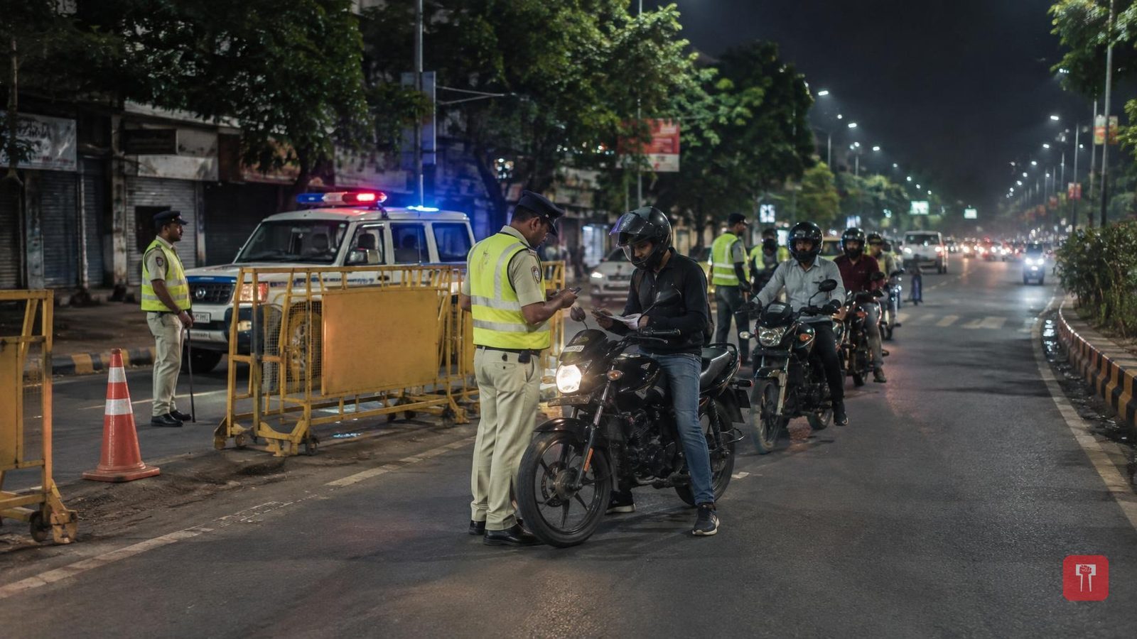 नागपुरात रात्री 25 ठिकाणी नाकाबंदी, रोज बदलणार चेकिंग पॉइंट
