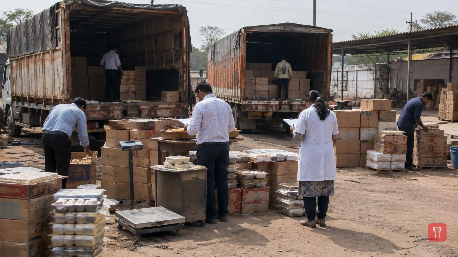 FDA seizes 1,900 kg of sweets worth Rs 5.7 lakh brought to Akola in unsafe manner