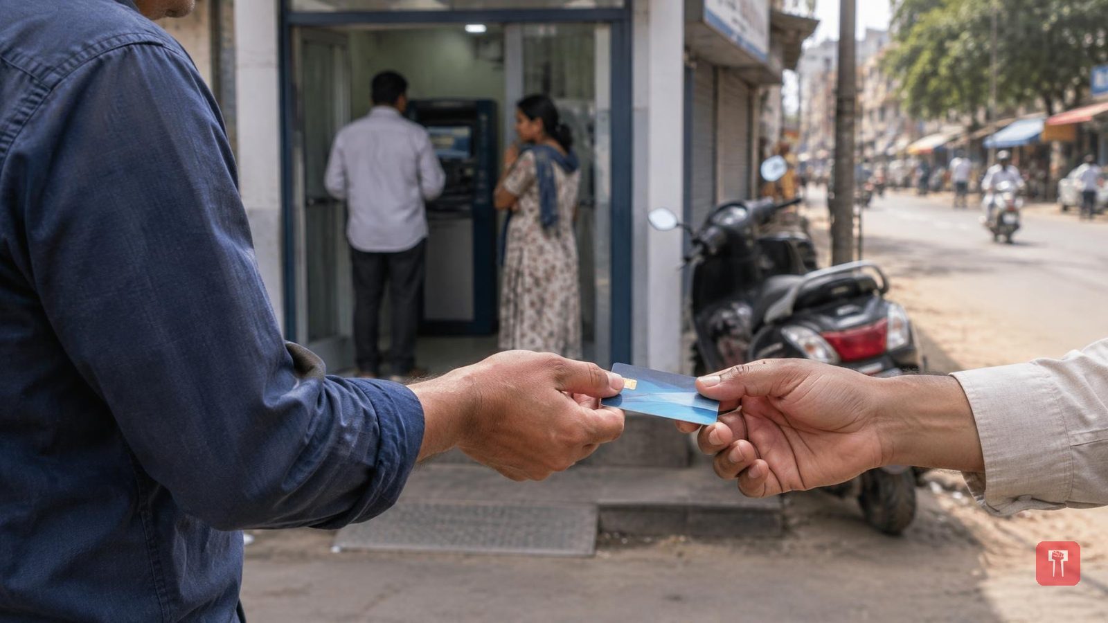 राजुरा में एटीएम पर कार्ड बदलकर रिटायर्ड बुजुर्ग के खाते से 37,800 रुपये निकाले