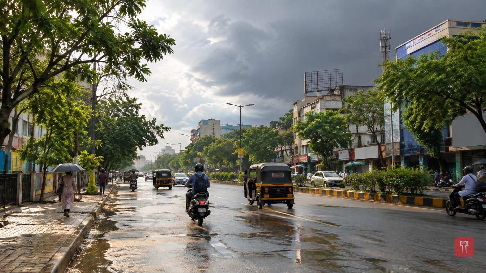 Mixed weather in Maharashtra: rain alert in several districts, sun and humidity elsewhere