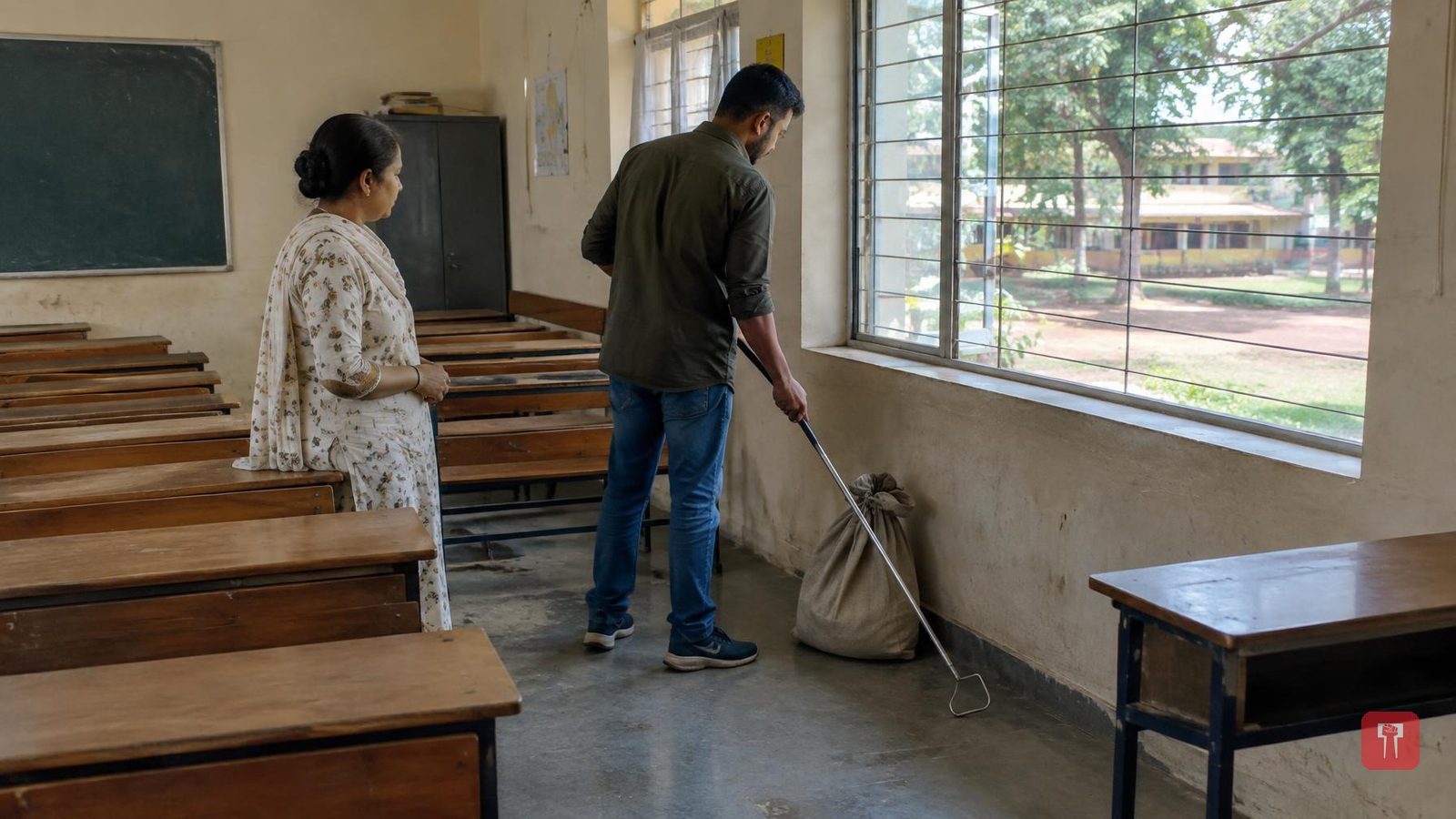 Russell's viper rescued from Kendriya Vidyalaya classroom in Nagpur's Hingna
