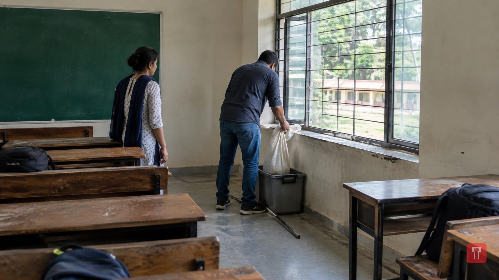 Russell's viper rescued from classroom at Kendriya Vidyalaya in Nagpur's Hingna