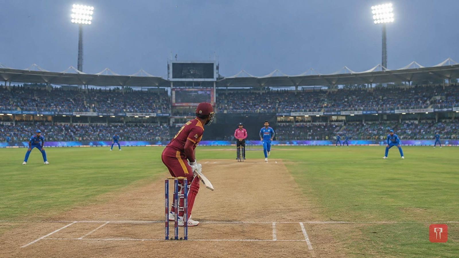 Shai Hope scores 52 as West Indies bat first against India in Lucknow T20
