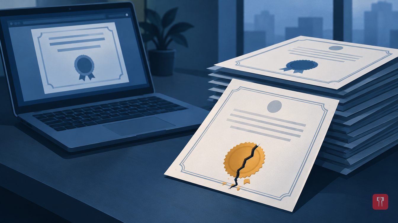 AI-generated illustration: Compromised eMudhra intermediate certificates